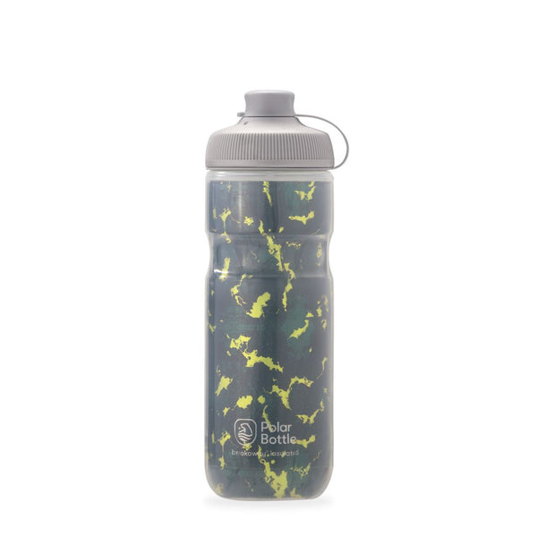 Thinksport Insulated Sports Bottle - 17oz (500ml) - Natural Silver