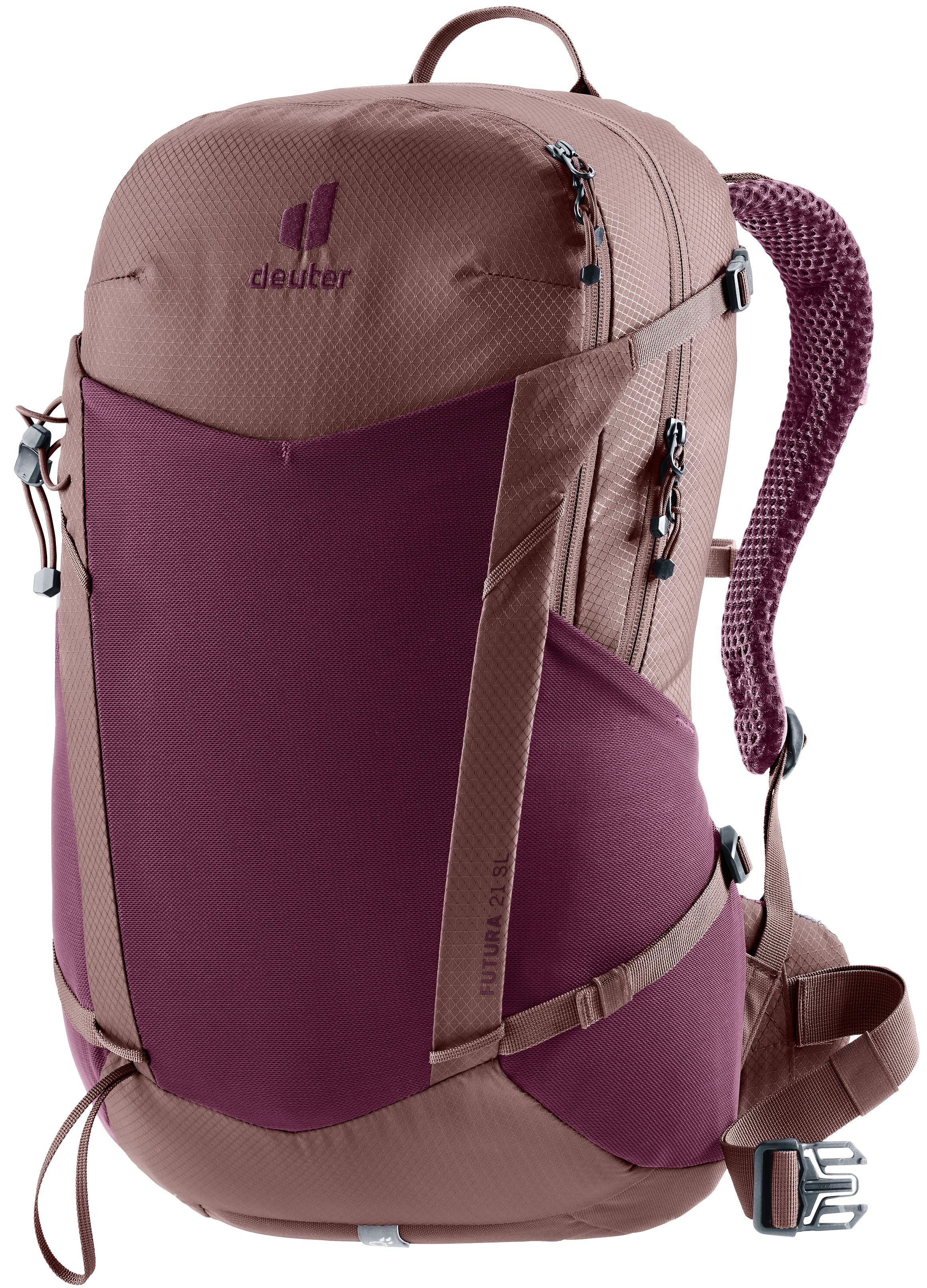 Deuter Futura 21 SL Women's Hiking Backpack Cassis-Ashrose 