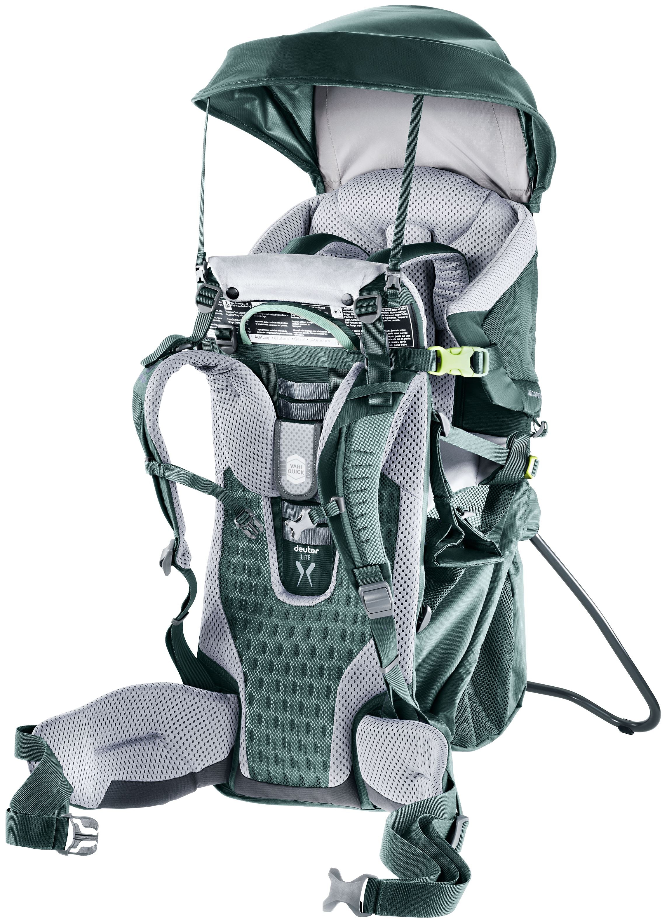Deuter Kid Comfort Active Child Carrier + KC Sun Roof 