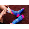 Incylence Running Grades Blue Yellow Socks 