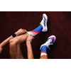 Incylence Running Grades Blue Yellow Socks 