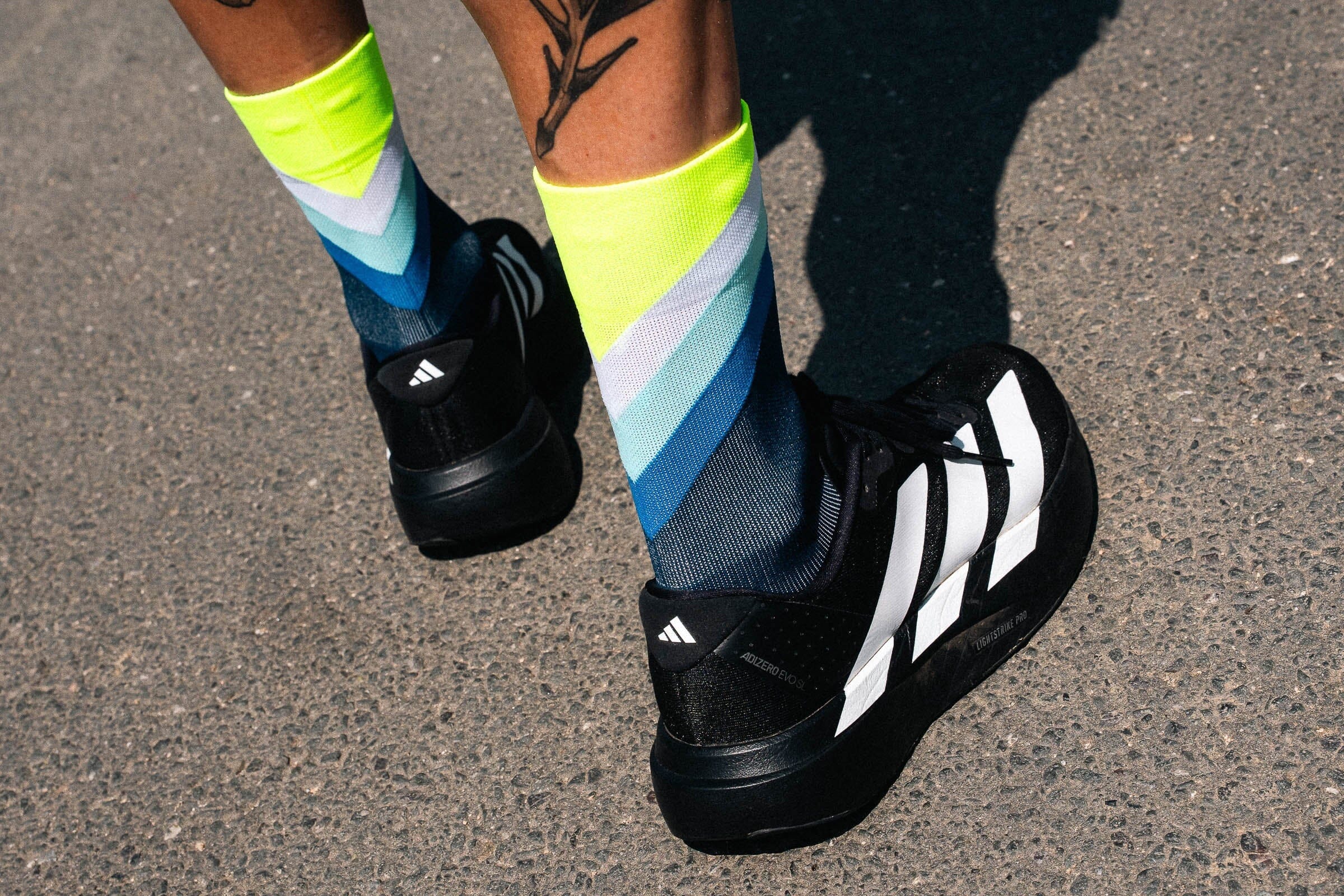 Incylence Running Grades Navy Canary Socks 