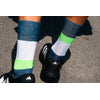 Incylence Running Bands Navy Green Socks 
