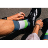 Incylence Running Bands Navy Green Socks 