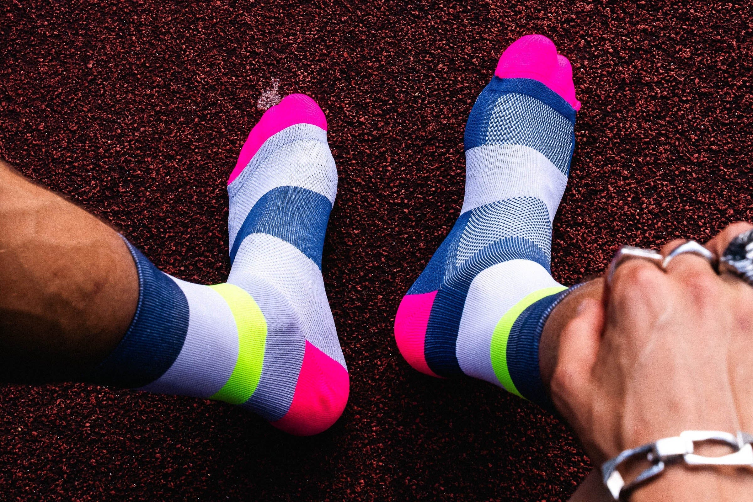 Incylence Running Bands Zucchero Canary Socks 