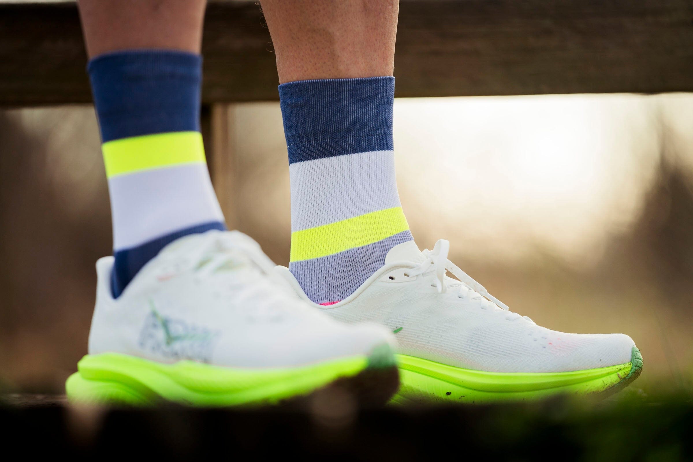 Incylence Running Bands Zucchero Canary Socks 