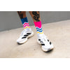 Incylence Running Volts Blue Pink Socks 