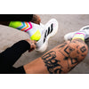 Incylence Running Volts Canary Pink Socks 