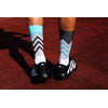 Incylence Running Volts Cyan Black Socks 