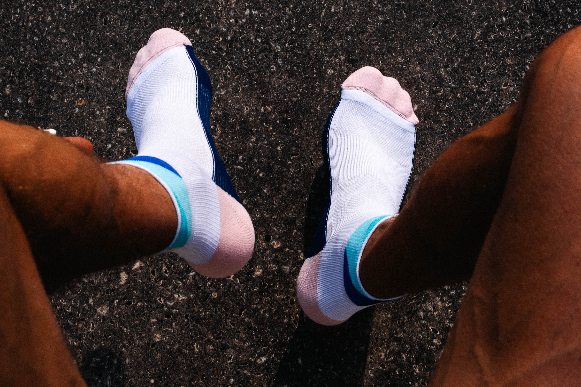 Incylence Running Polygons Short Navy Mint Socks