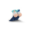 Incylence Running Polygons Short Navy Mint Socks