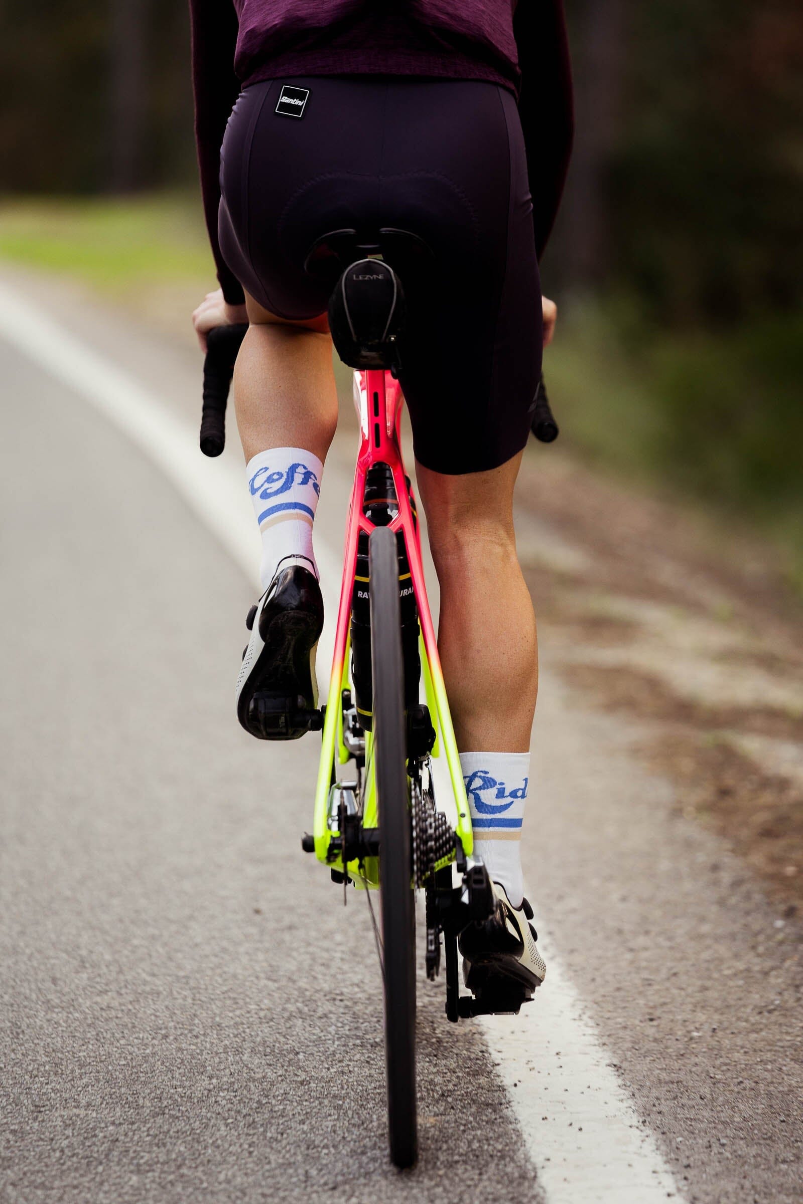 Incylence Ultralight Coffee Ride Blue Beige Socks