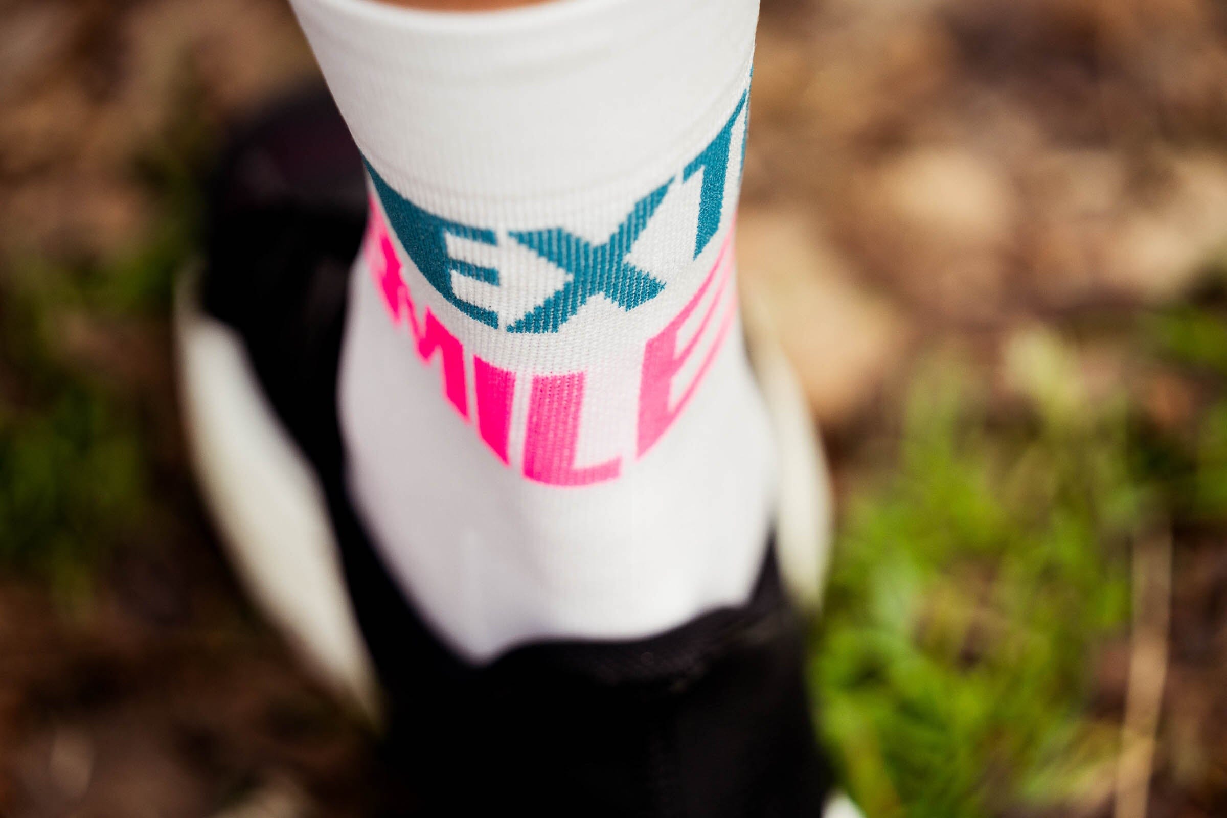 Incylence Ultralight Extra Mile Petrol Pink Socks