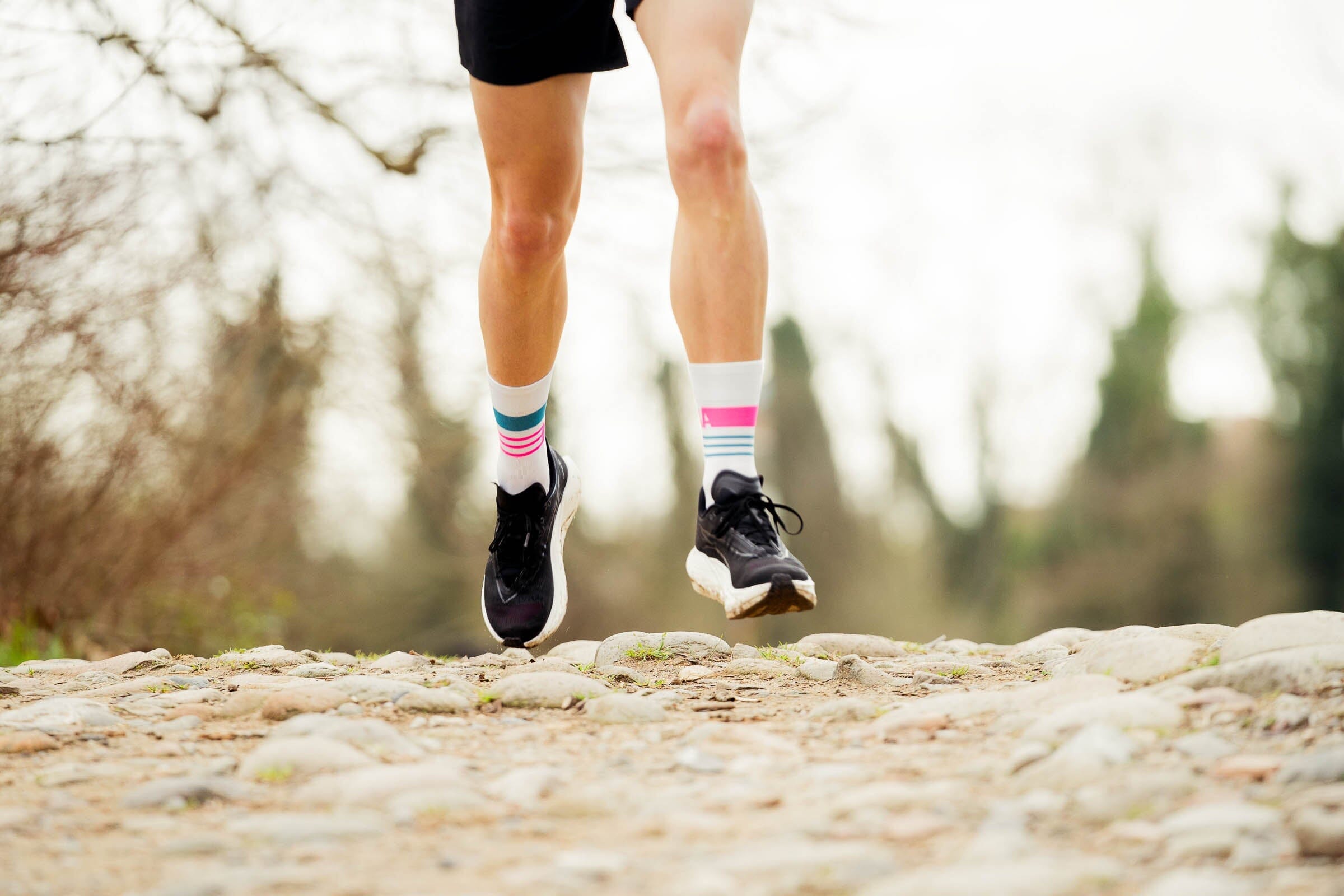 Incylence Ultralight Extra Mile Petrol Pink Socks