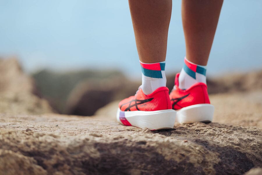 Incylence Ultralight Spirals Short Petrol Inferno Socks 
