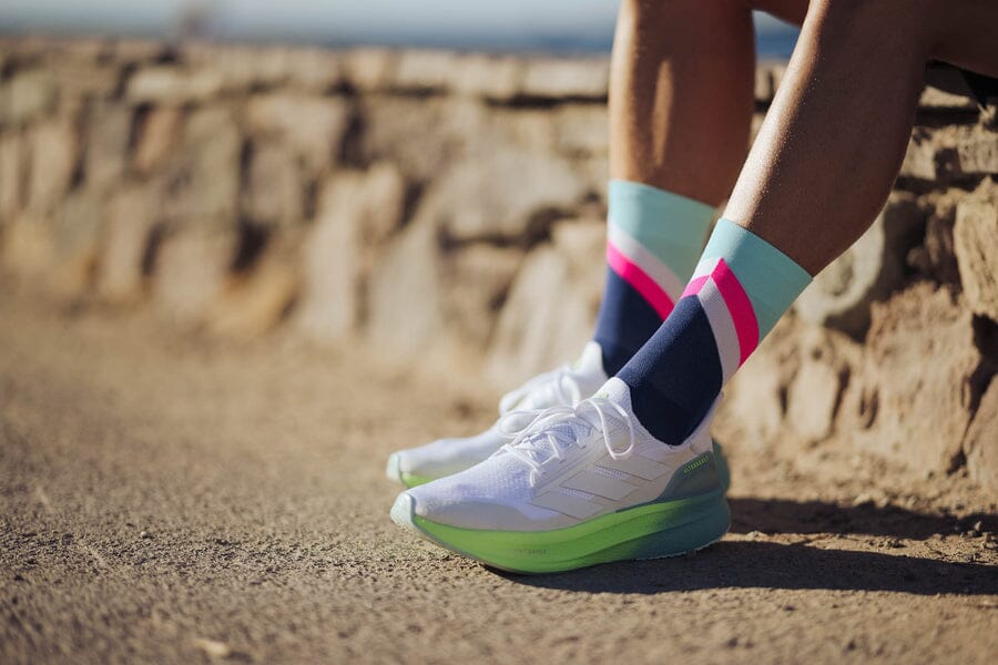 Incylence Ultralight Apex Navy Mint Socks 