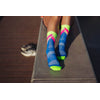 Incylence Ultralight Apex Blue Green Socks 