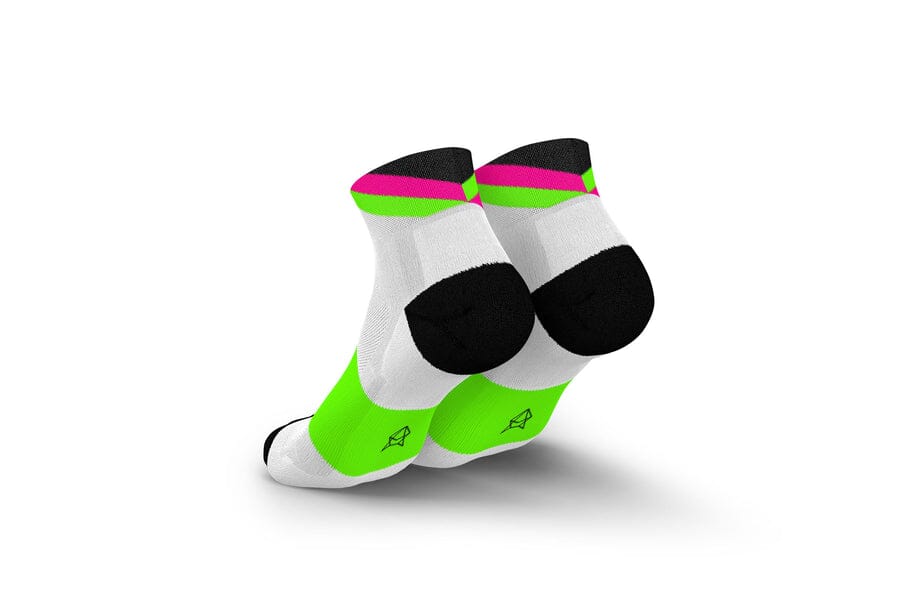 Incylence Ultralight Apex Short Black Green Socks 