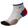 Oleno Pale Camo Quarter Running Socks Black 23-25cm 