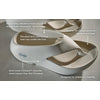 OOFOS Unisex OOriginal PLUS Thong Sandal - Driftwood