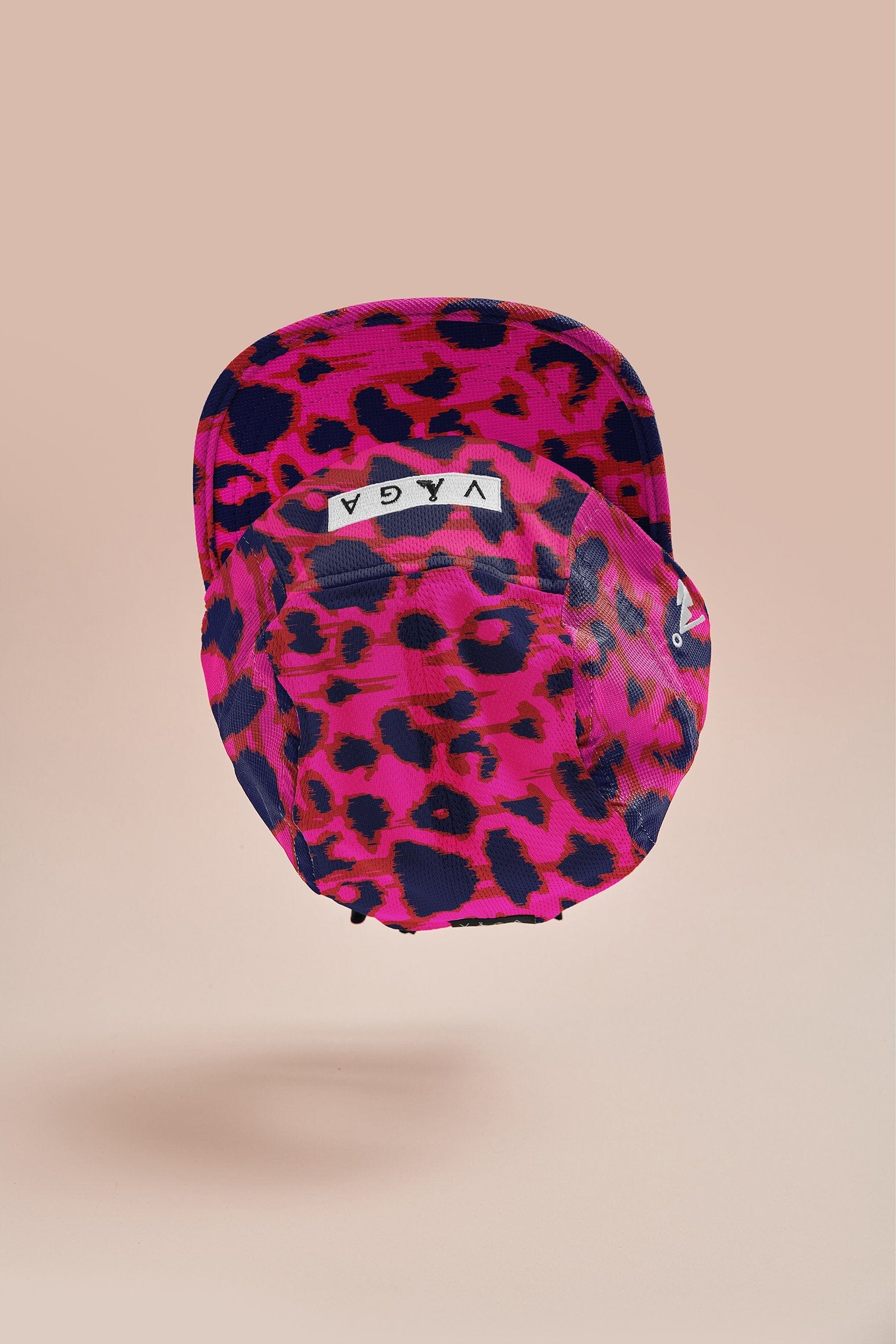 VAGA Patterned Wild Cap Neon Pink/Flame Red/Navy 