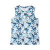 JINGER Women's Seamless Running Tank Top JF-6029 Blue S 