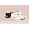 VAGA Vista Sports Visor White/Black/Camel 