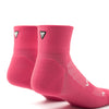Versus Popsicle Pink Running Quarter Socks 