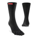 Injinji Sport Original Weight Crew Socks Black S 
