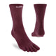 Injinji Liner Crew Wool Socks Garnet S 