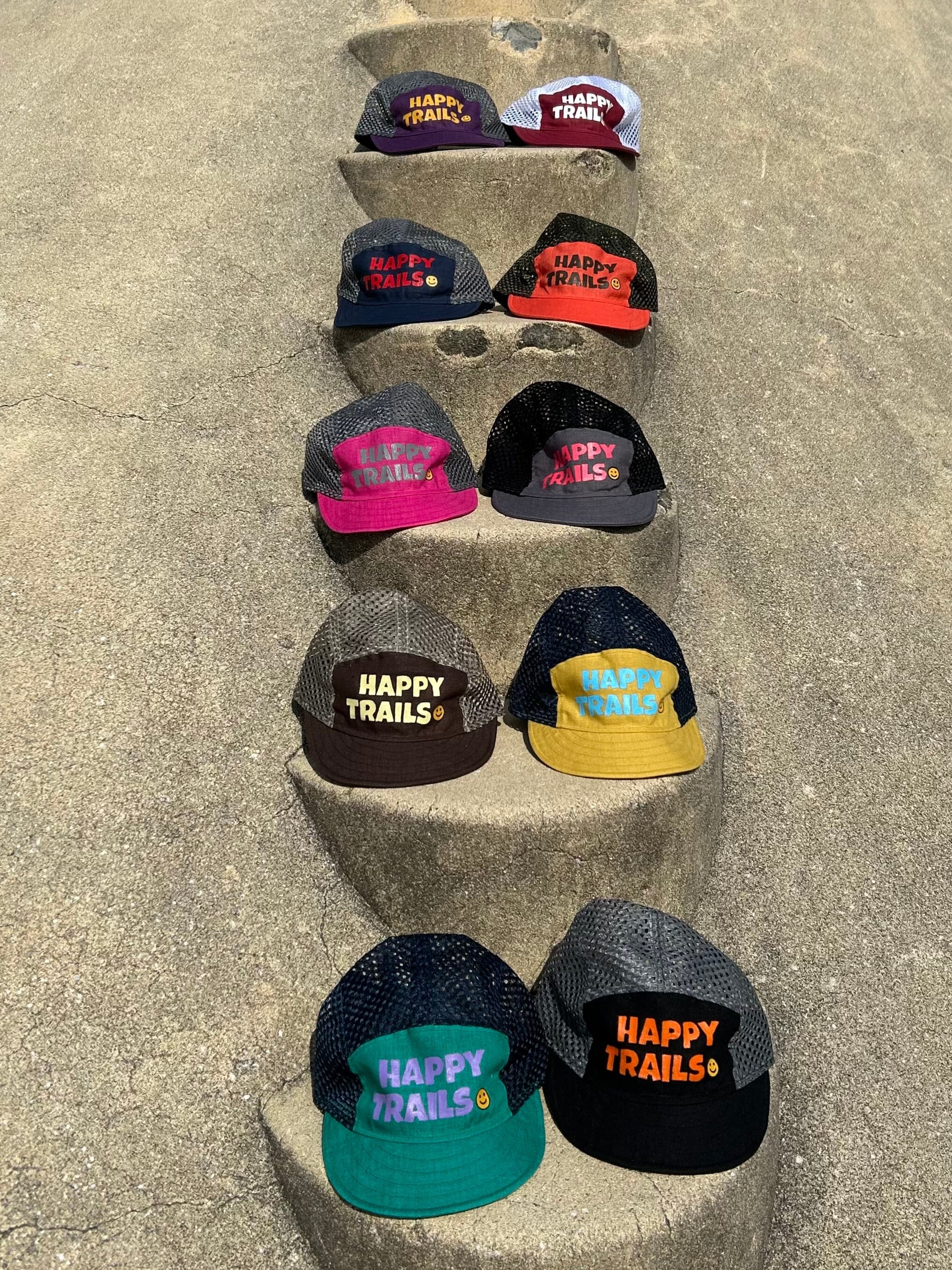 CACHALOT cycleworks HAPPY TRAILS Linen Mesh Jet Cap