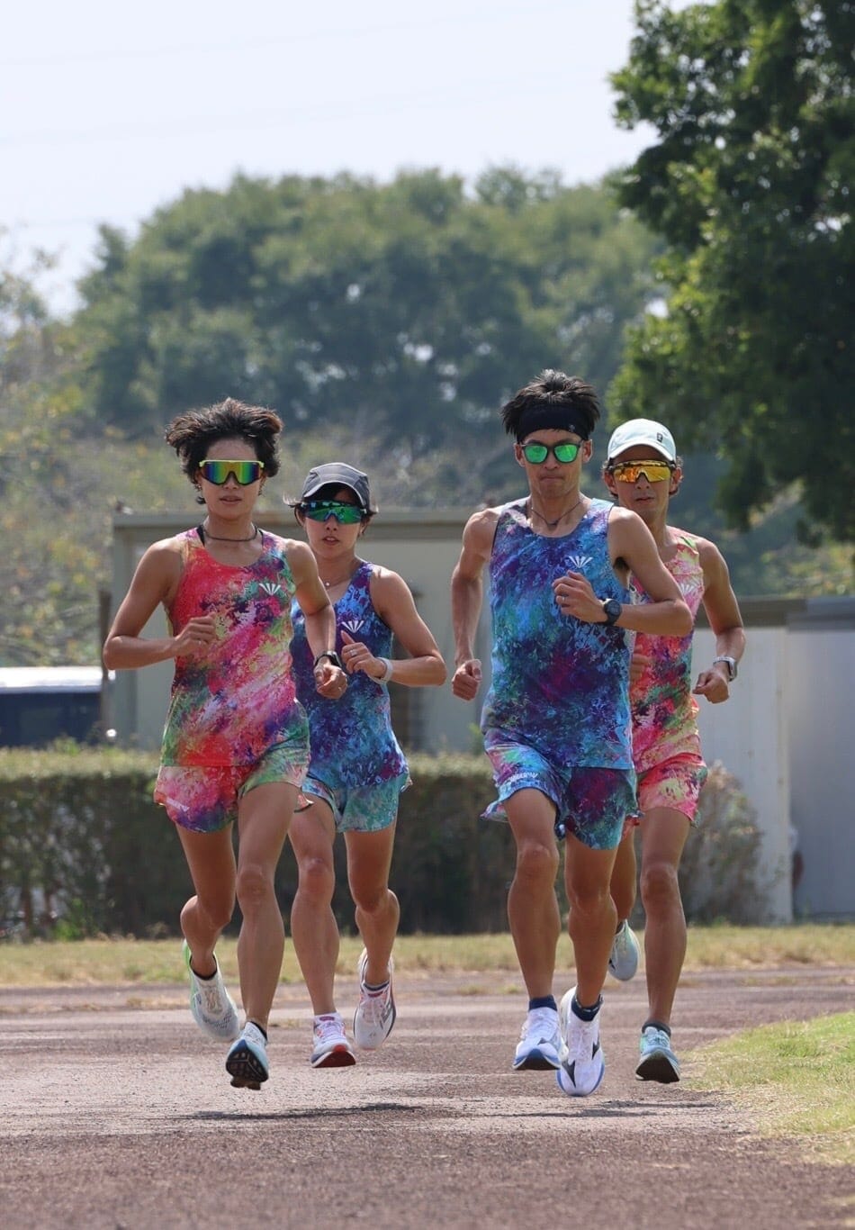 JINGER Unisex Multi-Pocket Running Shorts J-2067 