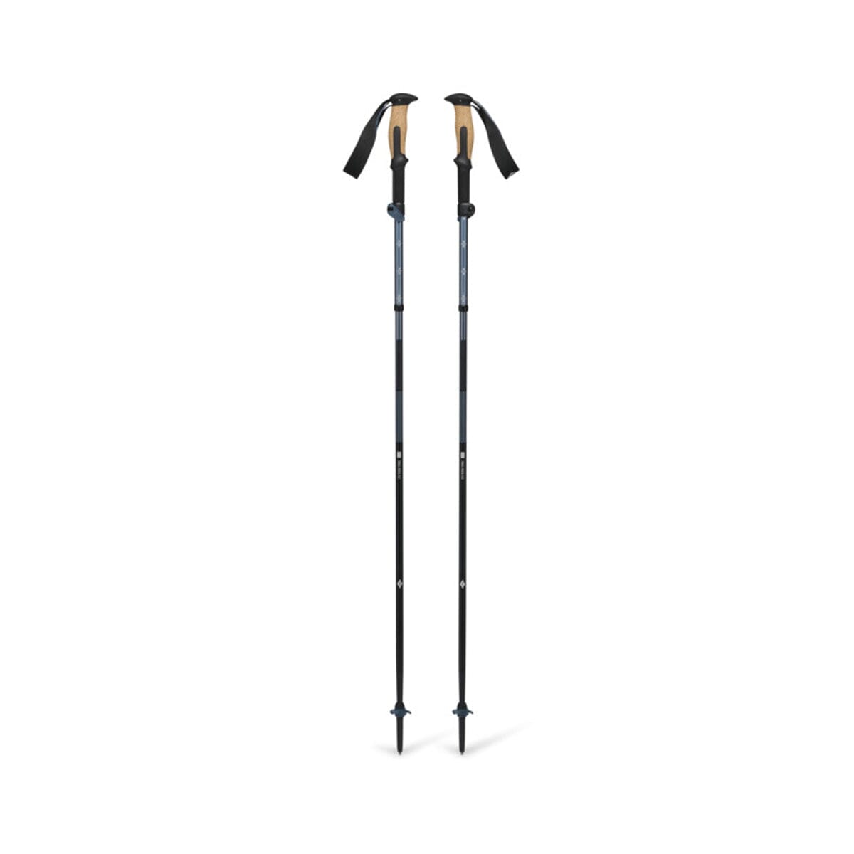 Black Diamond Trail Vista FLZ Trekking Poles Midnight Blue 110-125cm 