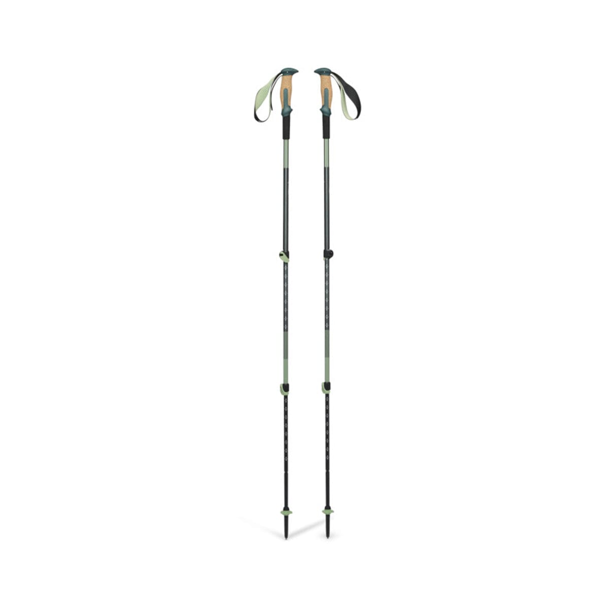 Black Diamond Trail Vista Shock Trekking Poles Deep Woods 100-140cm 