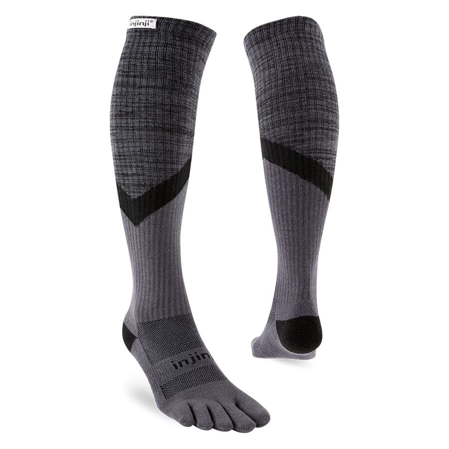 Injinji Trail Midweight OTC Socks - Granite