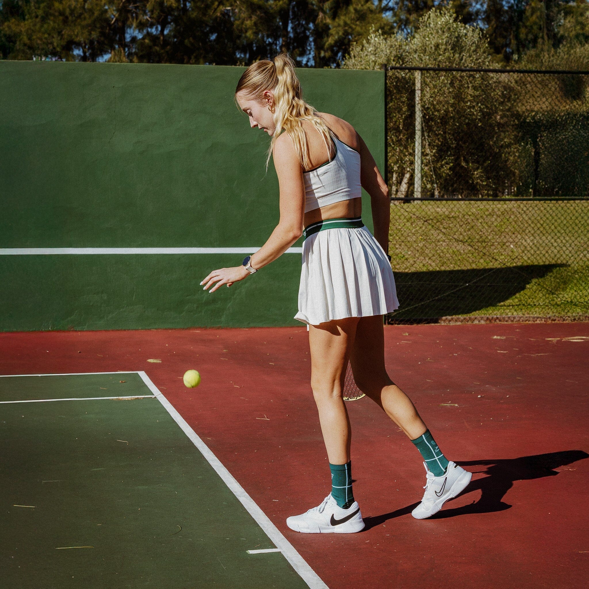 Versus Retro Tennis Active Crew Socks 