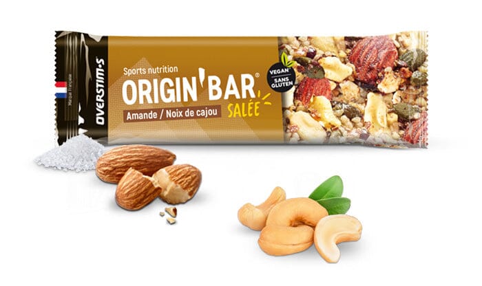 OVERSTIM.s Origin' Bar Almonds/Cashew nuts/Sea salt 