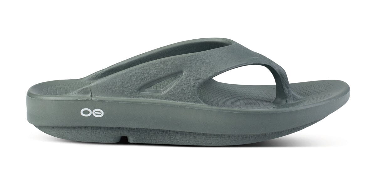 OOFOS Unisex OOriginal Thong Sandal - Olive 