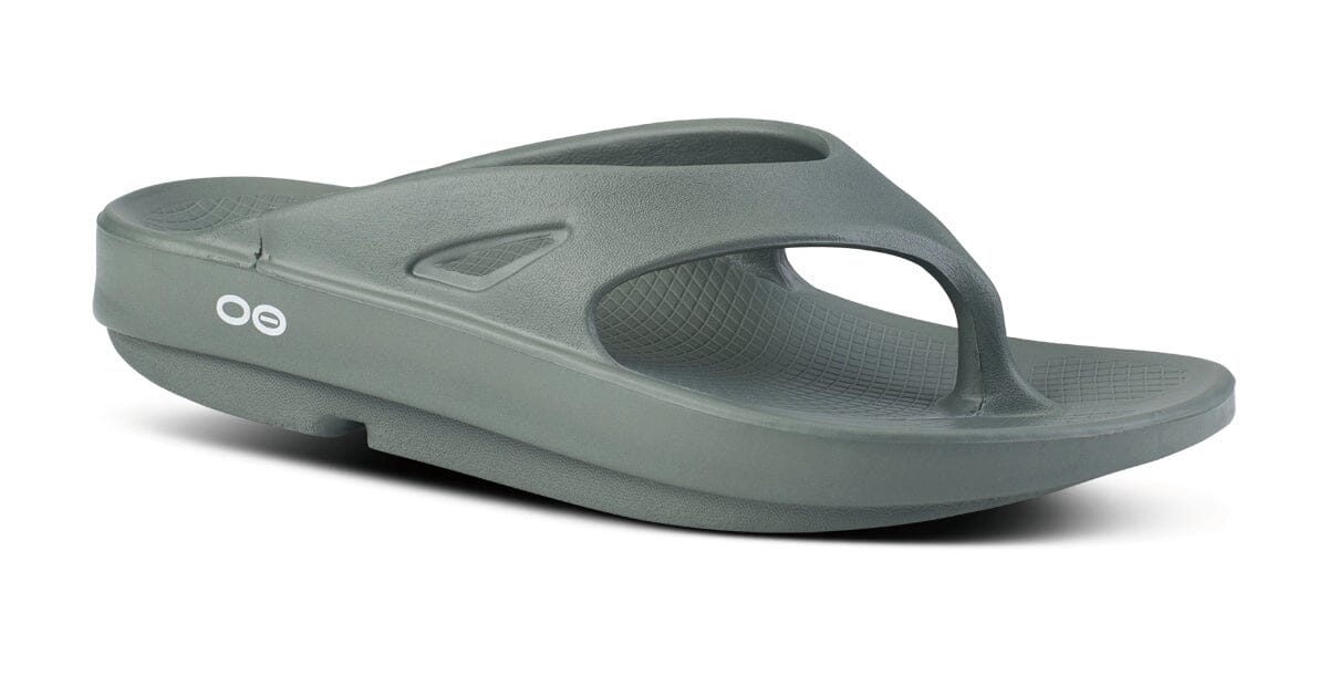 OOFOS Unisex OOriginal Thong Sandal - Olive Olive US M4/W6 EU 37 
