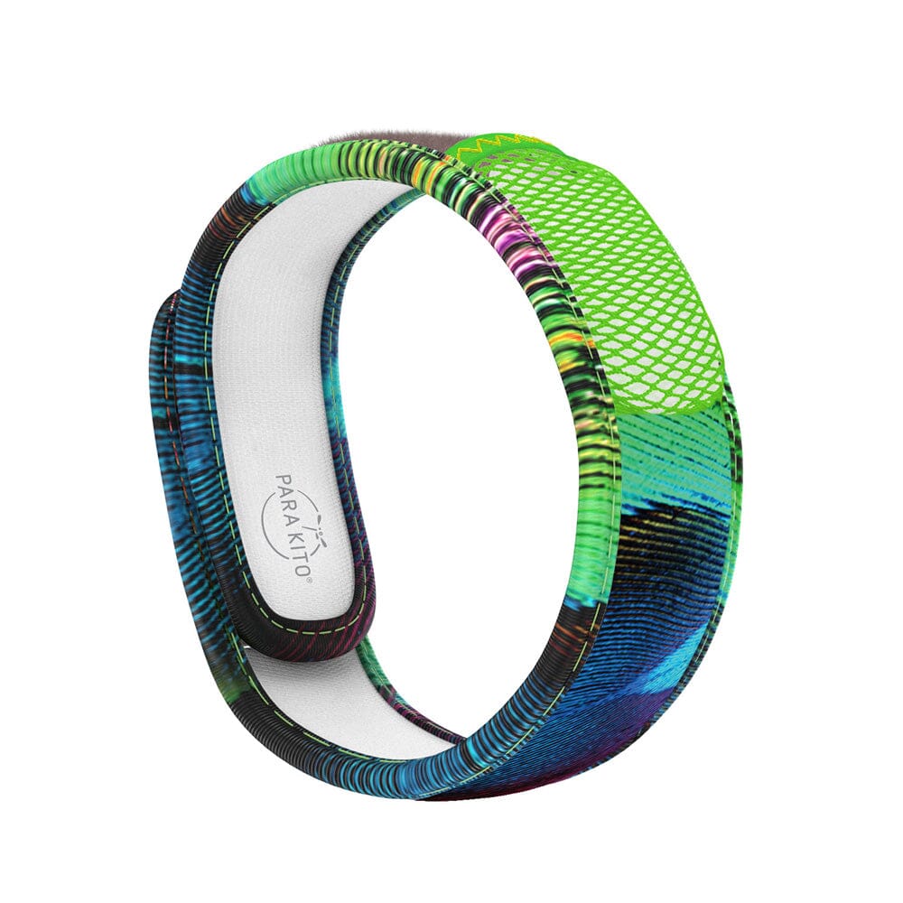 Para'Kito Wristband Graphic with 2 Refill Pellets Peacock 