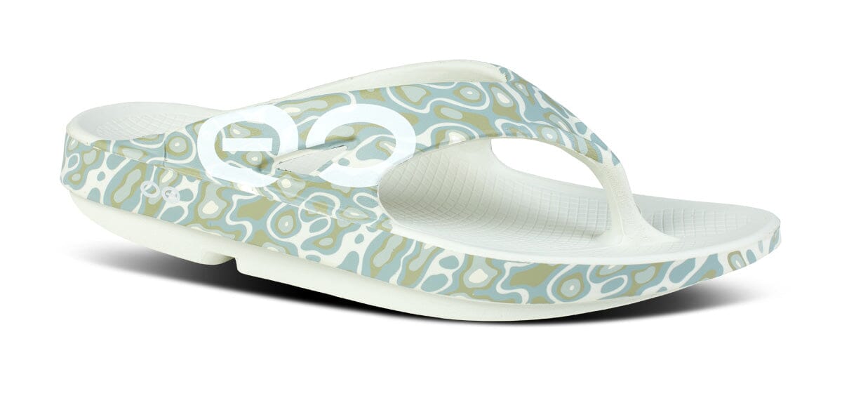 OOFOS Unisex OOriginal Sport Thong Sandal - Cosmic Gray Water Camo Cosmic Gray Water Camo US M8/W10 EU 41 