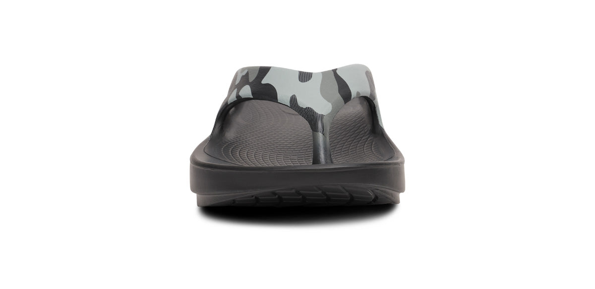 OOFOS Unisex OOriginal Sport Thong Sandal - Night Camo