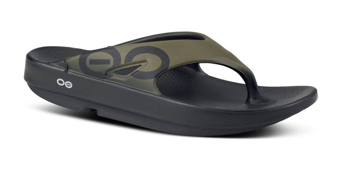 OOFOS Unisex OOriginal Sport Thong Sandal - Tactical Green Tactical Green US M4/W6 EU 37 