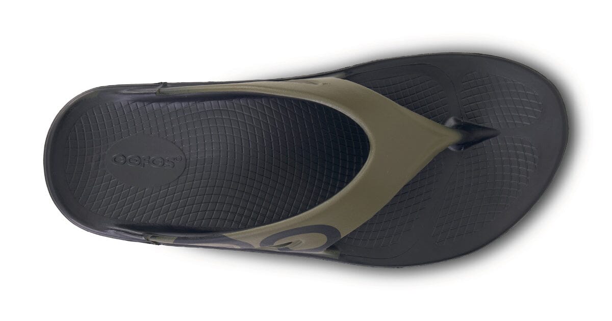 OOFOS Unisex OOriginal Sport Thong Sandal - Tactical Green 
