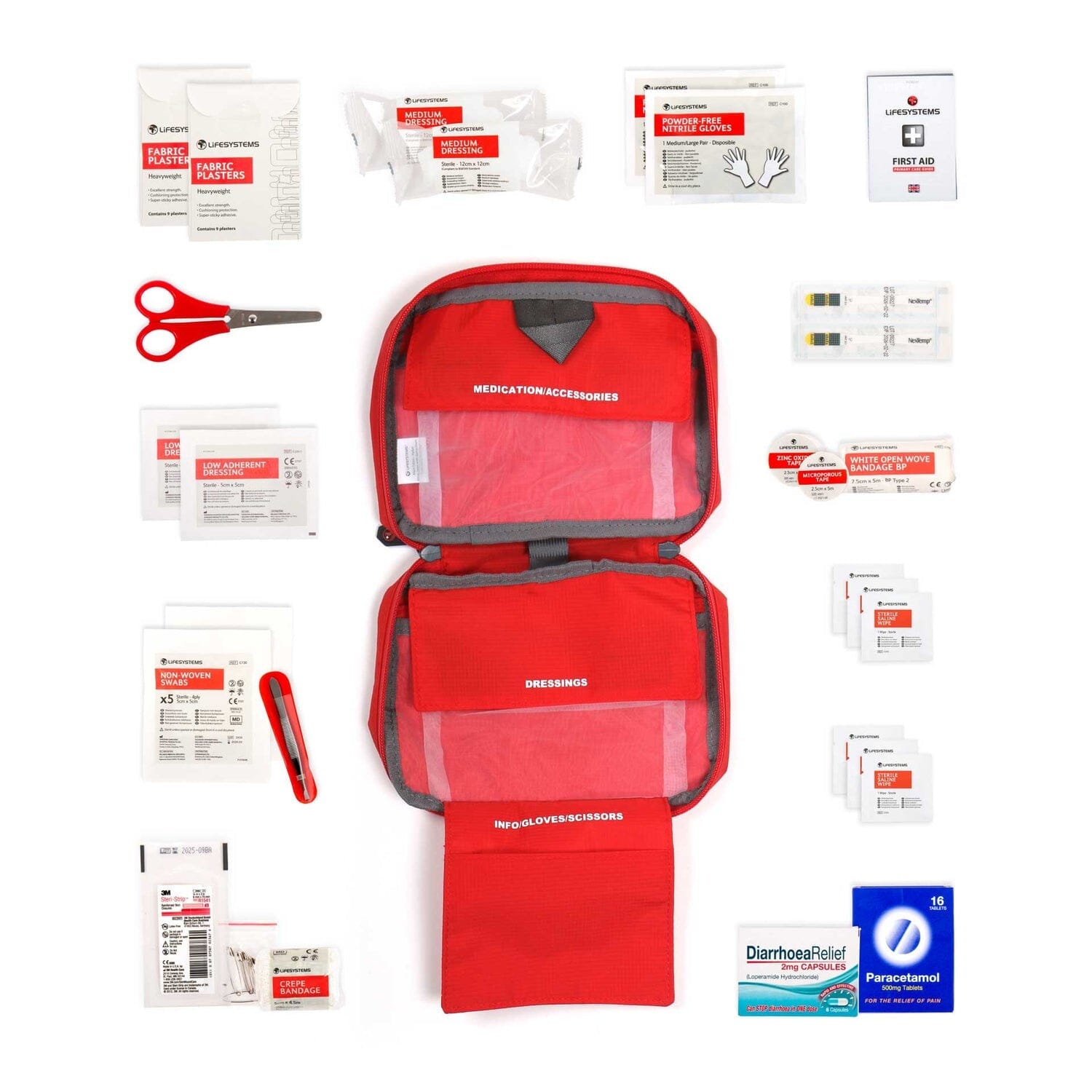 Lifesystems Traveller First Aid Kit 