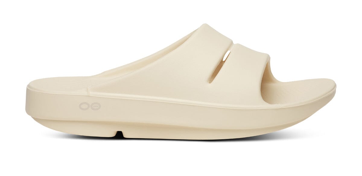 OOFOS Unisex OOahh Slide Sandal - Dune 