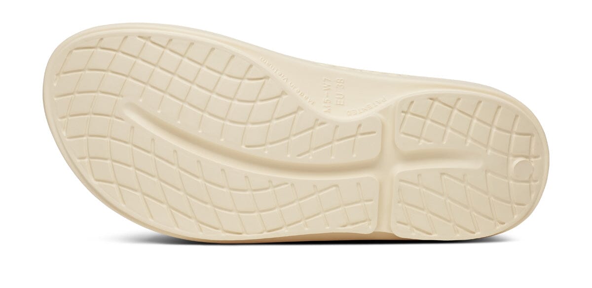 OOFOS Unisex OOahh Slide Sandal - Dune 