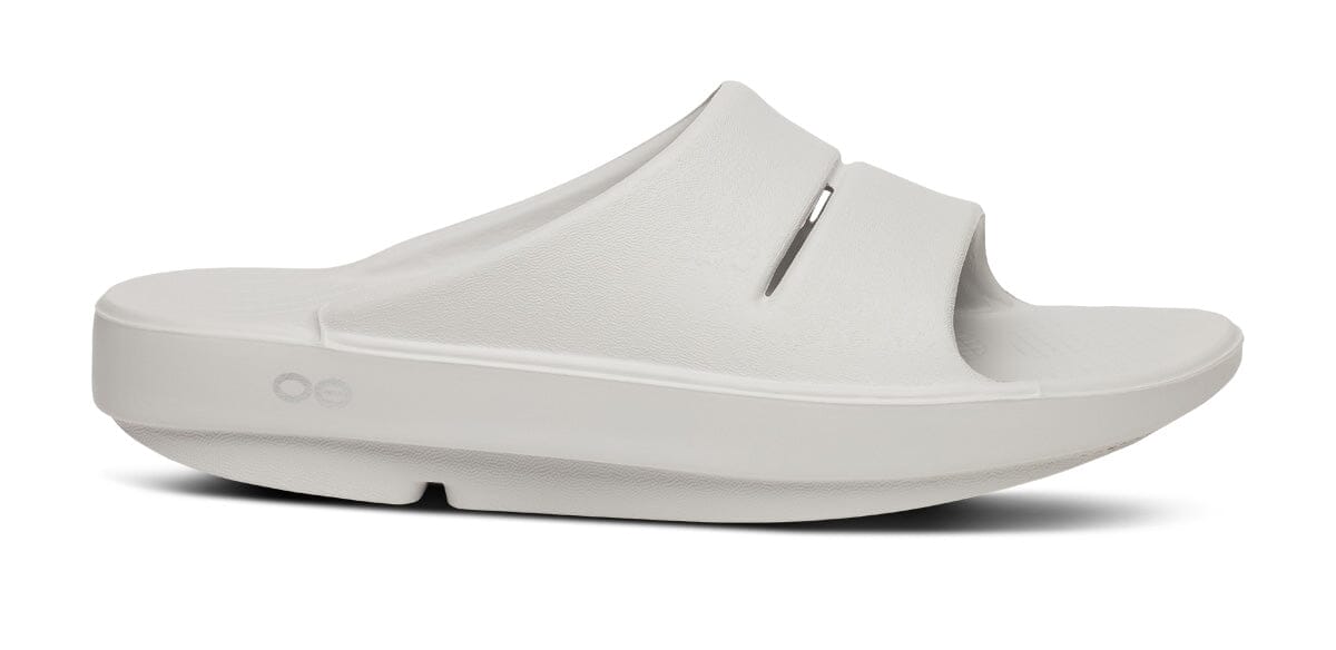 OOFOS Unisex OOahh Sport Slide Sandal - Moonstone 
