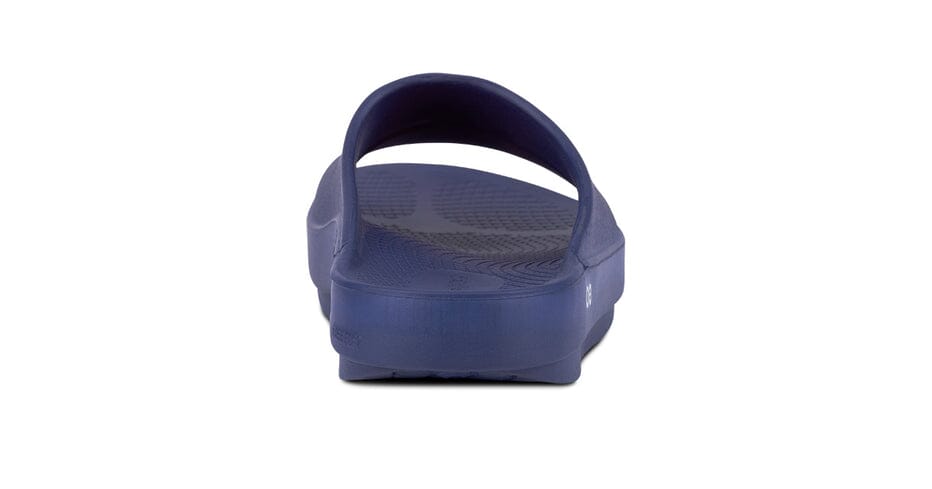 OOFOS Unisex OOahh Slide Sandal - Navy 