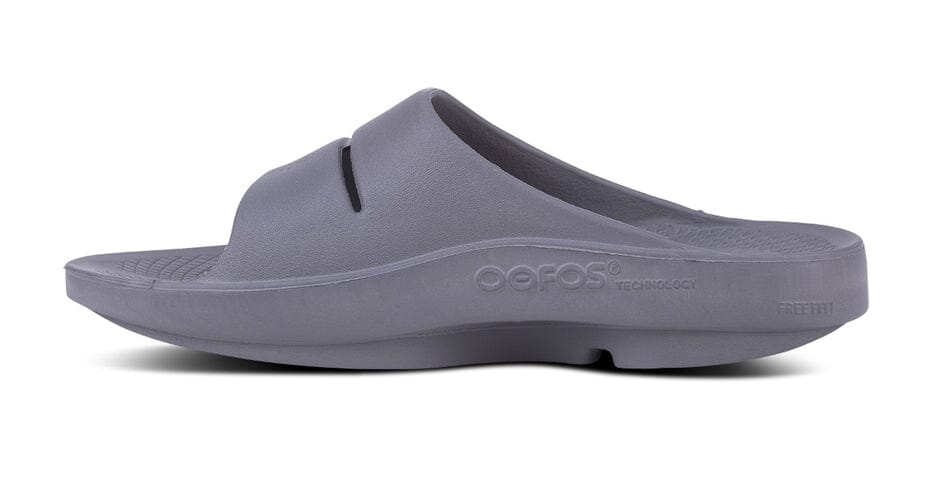 OOFOS Unisex OOahh Slide Sandal - Slate 